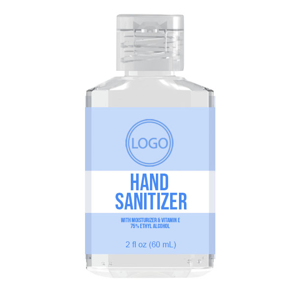 2 oz Sanitizer Gel in Rectangle Bottle